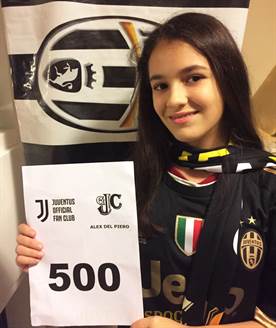 Juventus OFC Alex Del Piero – Lucia 500